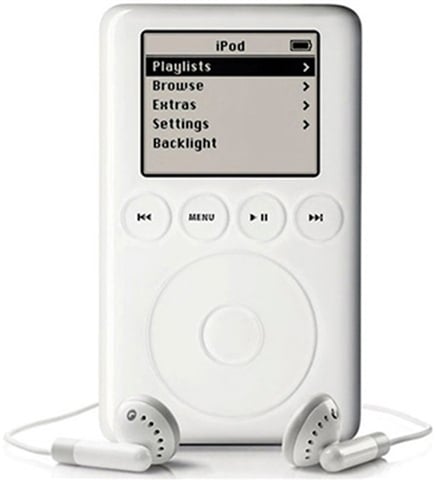 Apple iPod Classic 3rd Generation 30GB - White, A - CeX (AU